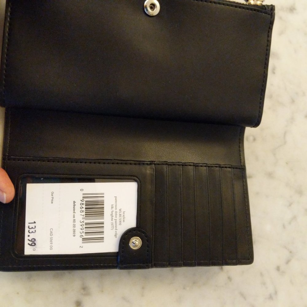 NWT Kate Spade Patterson Drive Painted Edge Wallet - Picture 8 of 9